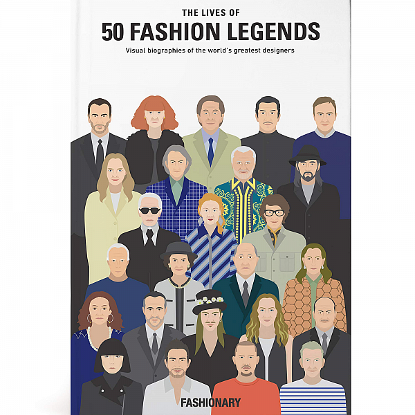 The Lives of 50 Fashion Legends